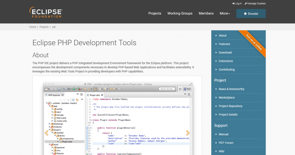 Eclipse Community Forums: PHP Development Tools (PDT) » Generate Methods in  PHP class