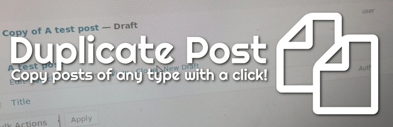 Duplicate Post Duplicate Post