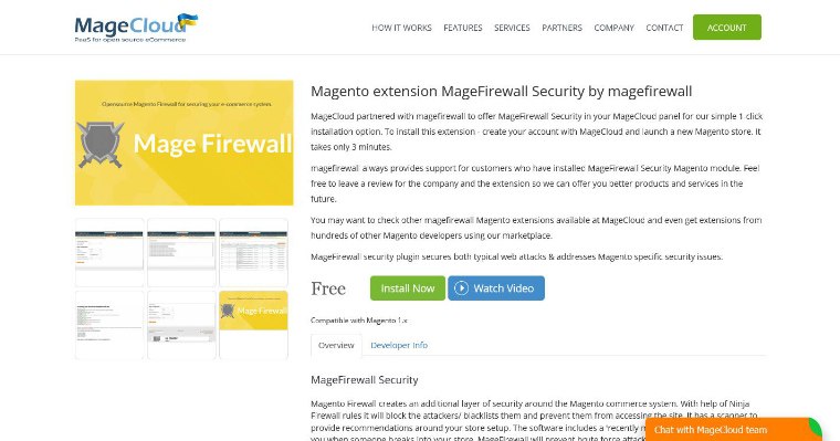 Bonus – MageFirewall Security
