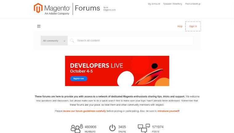 Magento Forums