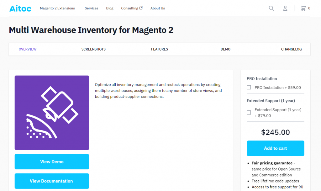 Multi Warehouse Inventory by Aitoc