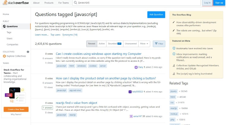 Stackoverflow Stackoverflow