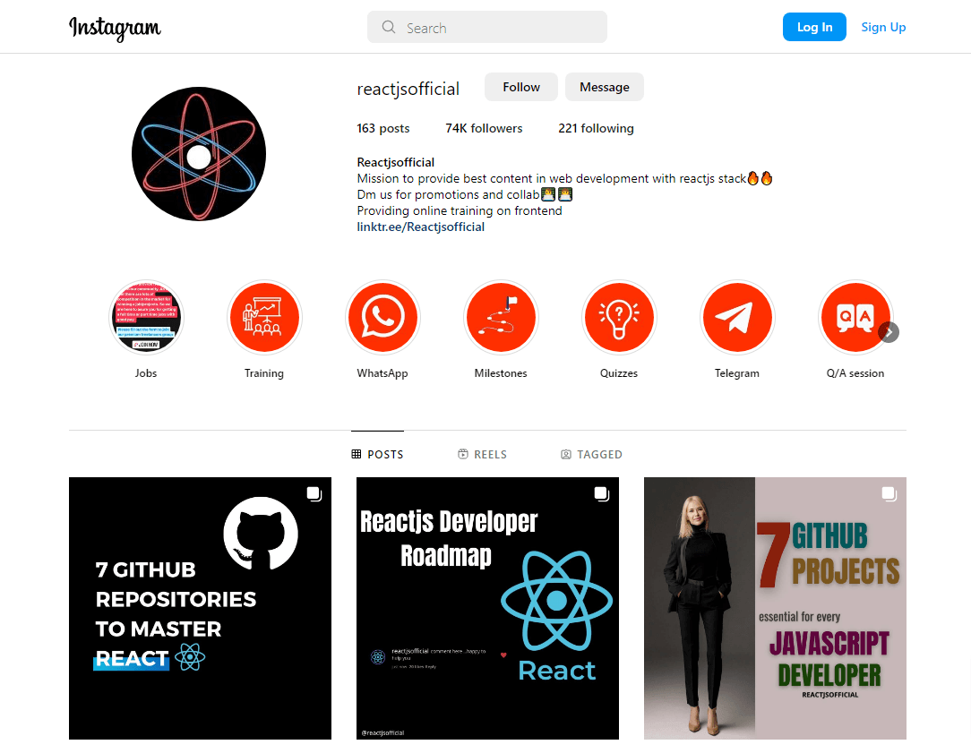 Best Reactjs Examples - eTatvaSoft