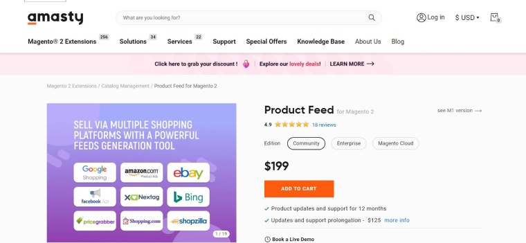 Product Feed for Magento 2