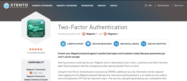 Two-Factor Authentication by Xtento Two-Factor Authentication by Xtento
