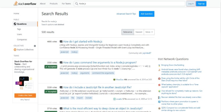 Stackoverflow Stackoverflow
