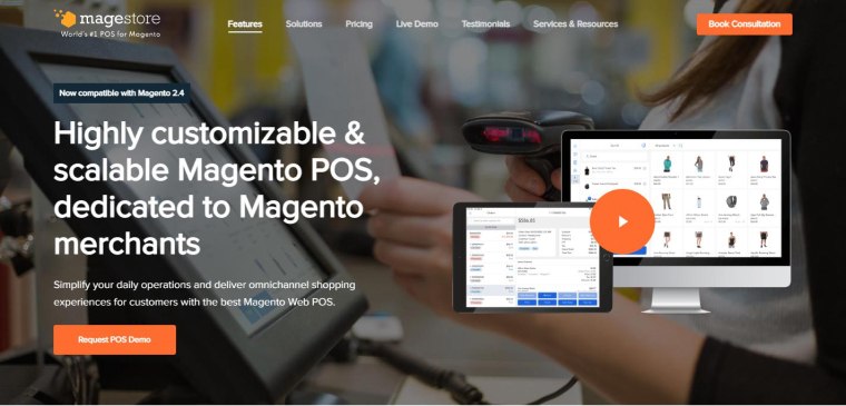 Magento POS system by Magestore