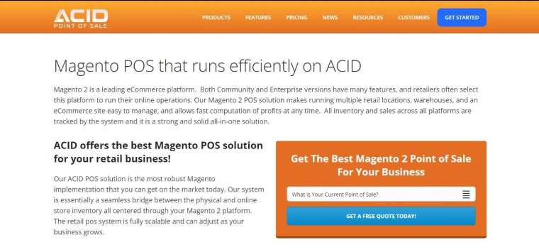 Magento 2 POS Solution by Acid POS