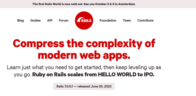 Ruby on Rails Ruby on Rails
