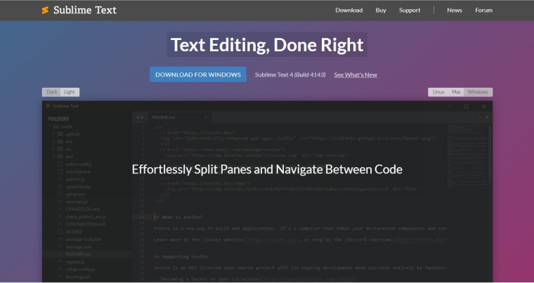 Sublime Text Sublime Text