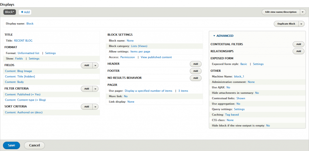 Recent Blog View