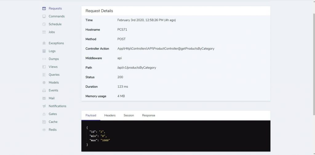 Monitoring a Laravel Application with Telescope