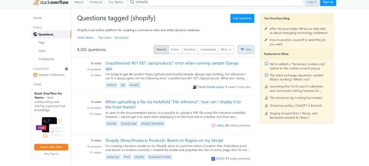 Shopify Shopify