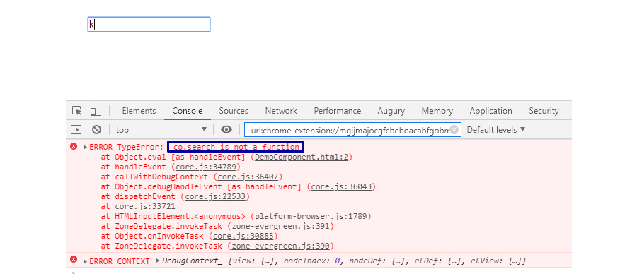 Output without ivy